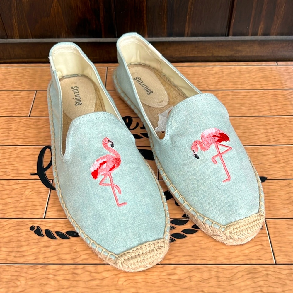 Soludos Flamingo Espadrilles